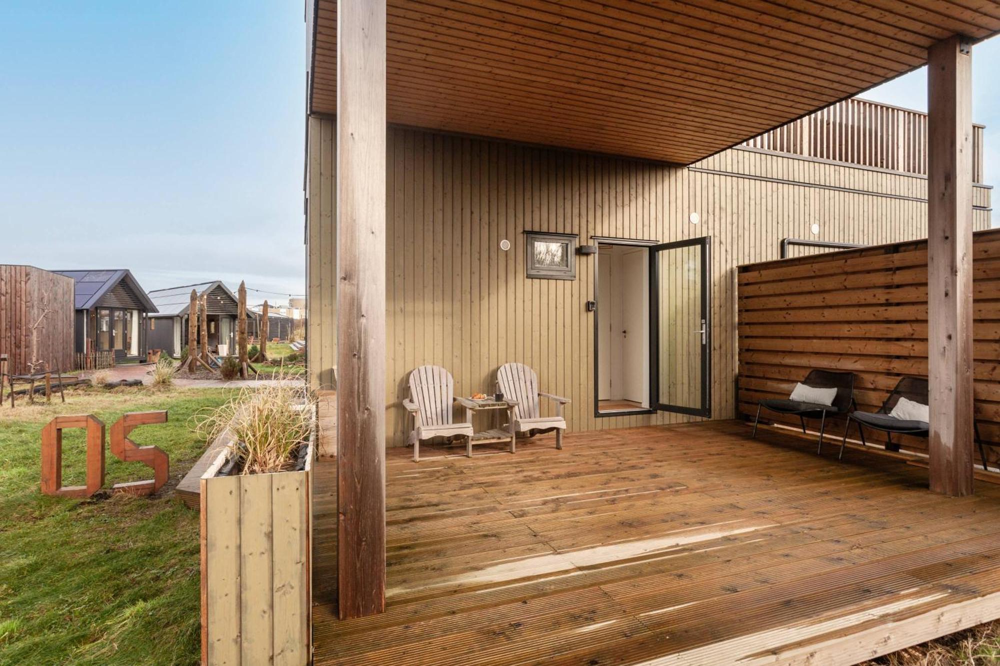 Basecamp Tiny House Eco-Resort Ijmuiden ไอย์มัลเดิน ภายนอก รูปภาพ