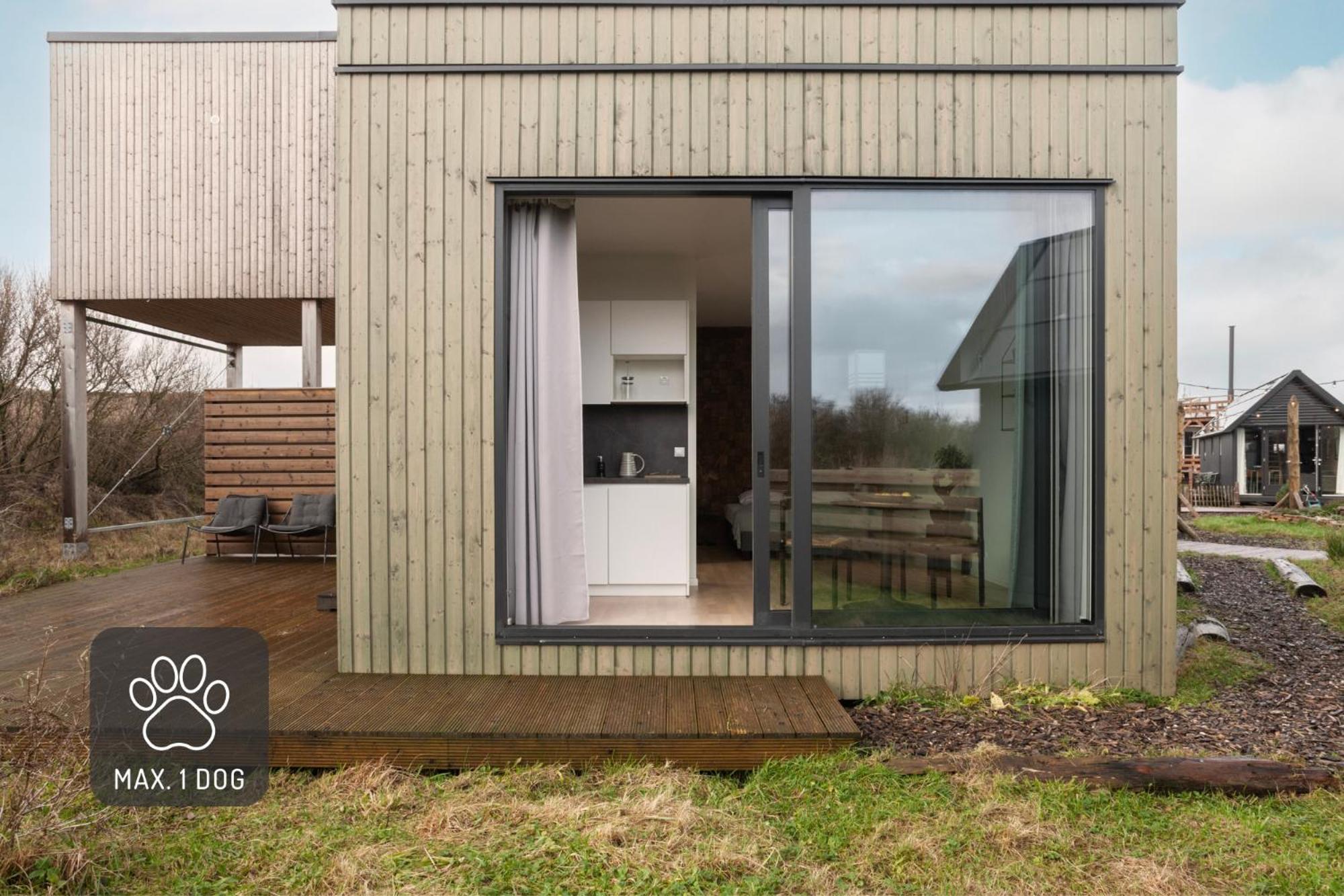 Basecamp Tiny House Eco-Resort Ijmuiden ไอย์มัลเดิน ภายนอก รูปภาพ
