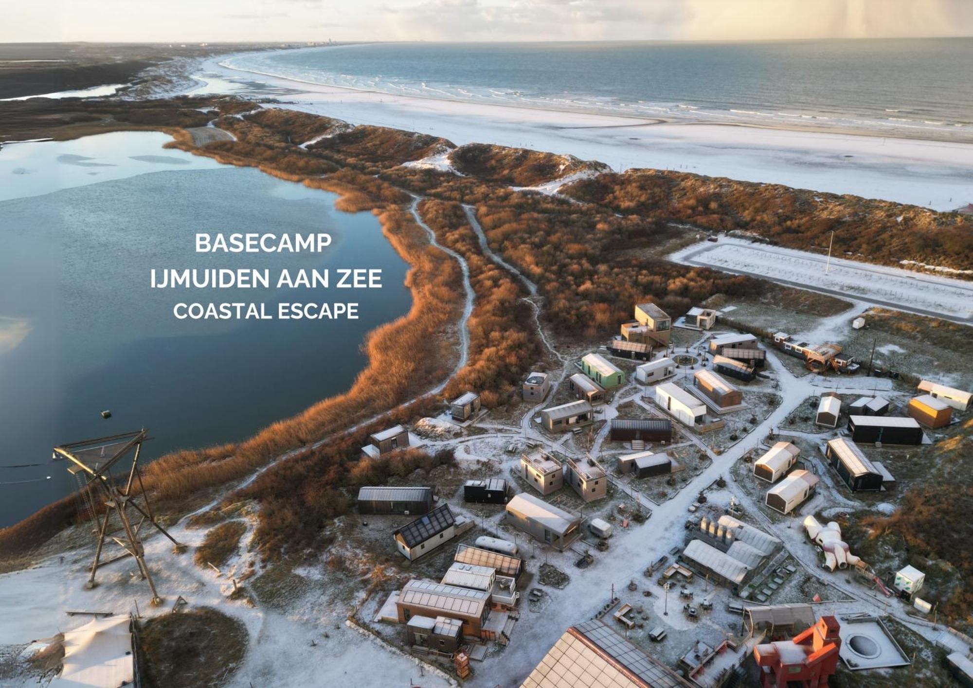 Basecamp Tiny House Eco-Resort Ijmuiden ไอย์มัลเดิน ภายนอก รูปภาพ
